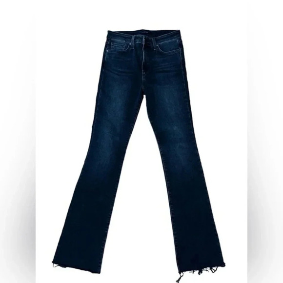 Joes boot Cut Black Washed Jeans raw Cut hem - Picture 7 of 7